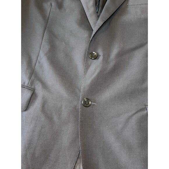 Mens Sacoor Brothers Black 100% Wool Two Button Classy Suit Coat Blazer (EU) 58 - Picture 2 of 10
